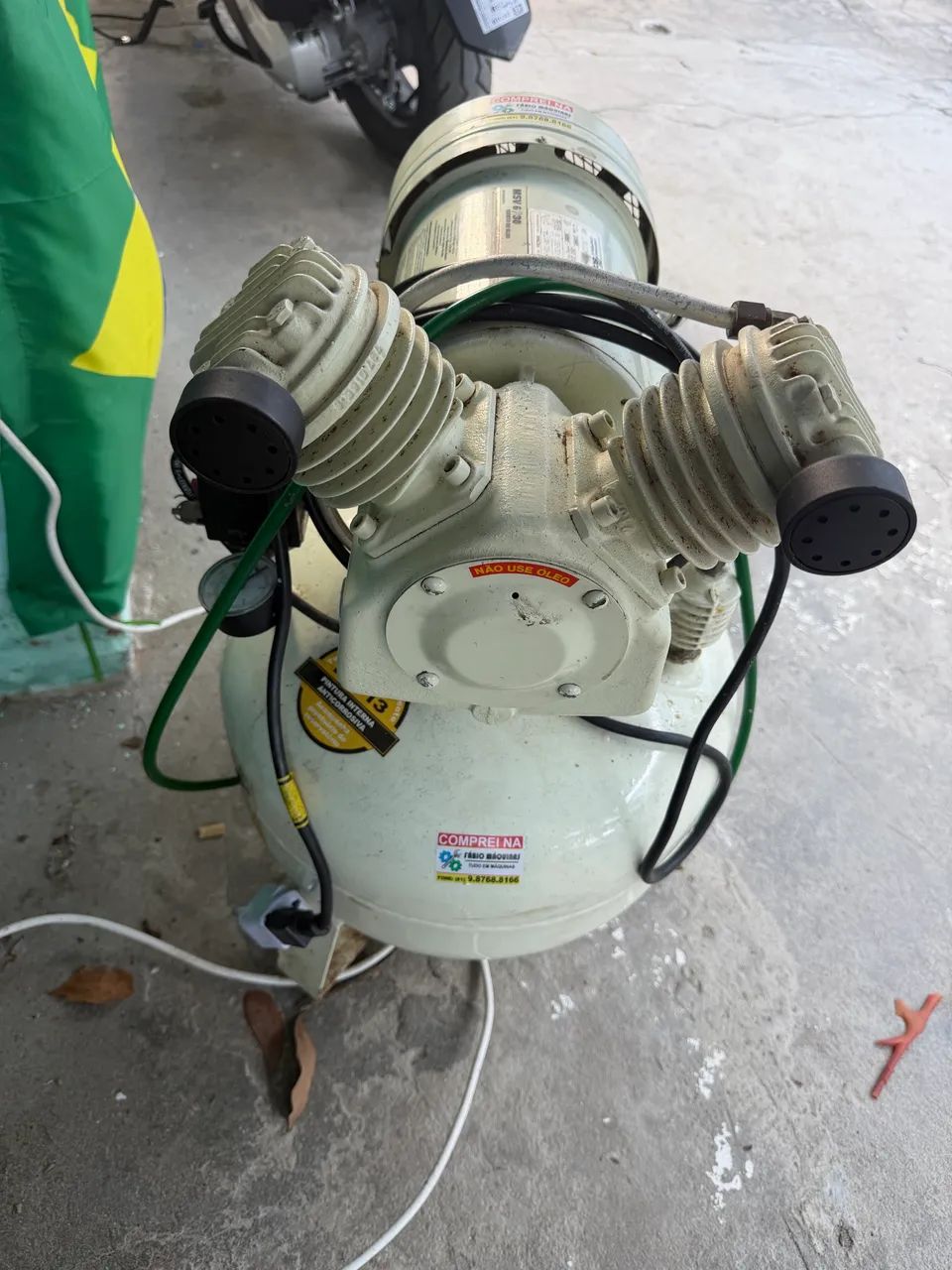 Compressor Odontológico Revisado - Funcionando Perfeitamente - Foto 2