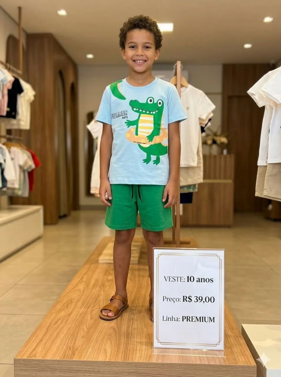 Conjunto infantil masculino linha premium  - Foto 5