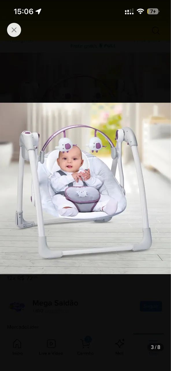 Cadeira automática elétrica mustela  - Foto 2