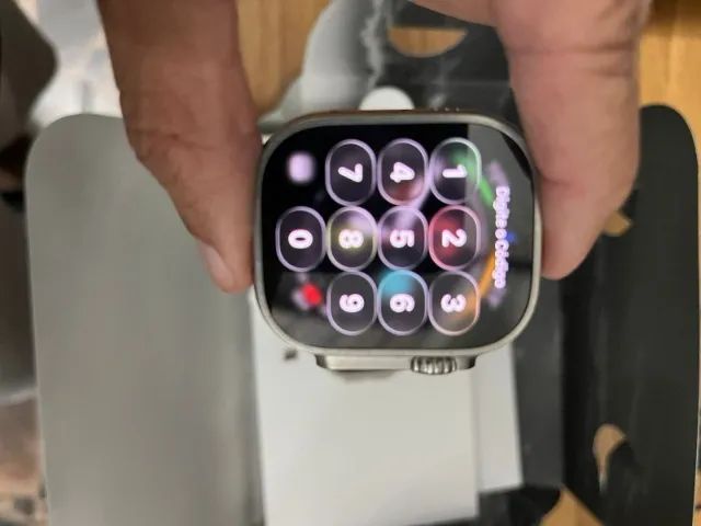 Apple watch ultra Series 1 titanium 49mm - GPS + CELULAR usado em perfeito estado na caixa - Foto 5