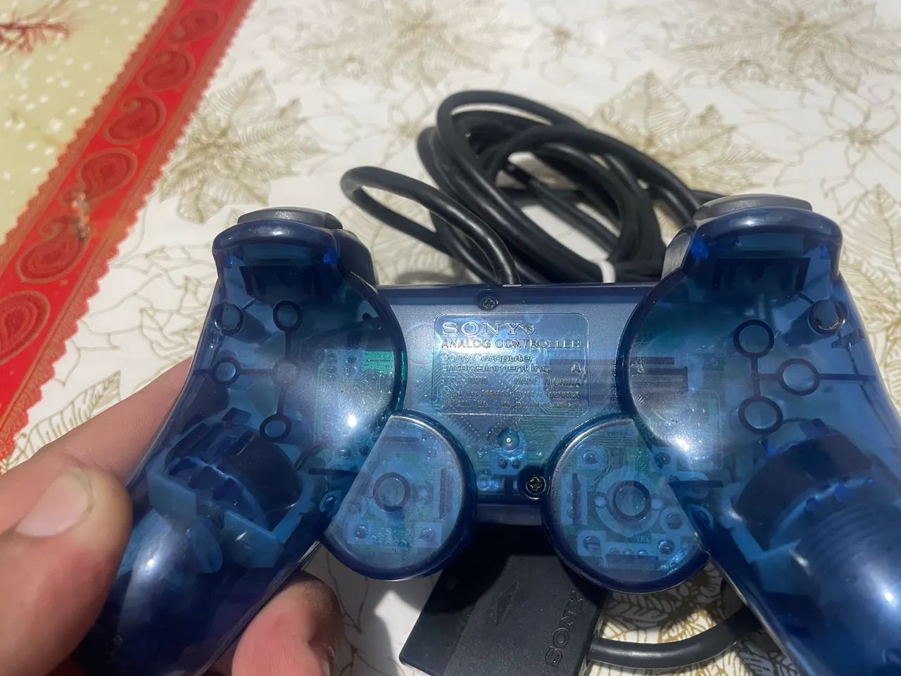Controle ocean blue ps2 original  - Foto 4