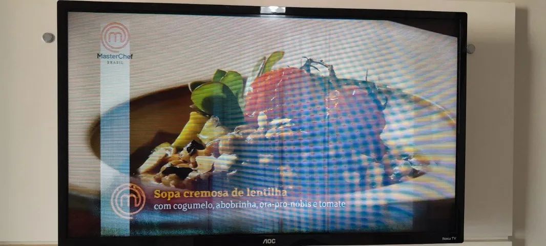 SMART TV AOC 32" Defeito na tela - Foto 5