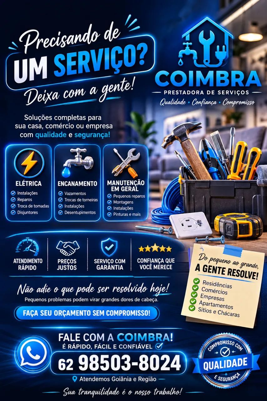 Eletricista e encanador 