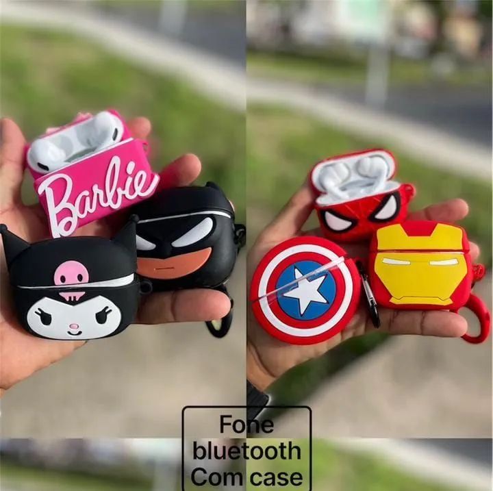 Fone Aidrops pro com case - Foto 2