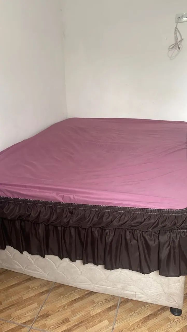 Cama box Casal (PREÇO NEGOCIÁVEL) - Foto 3