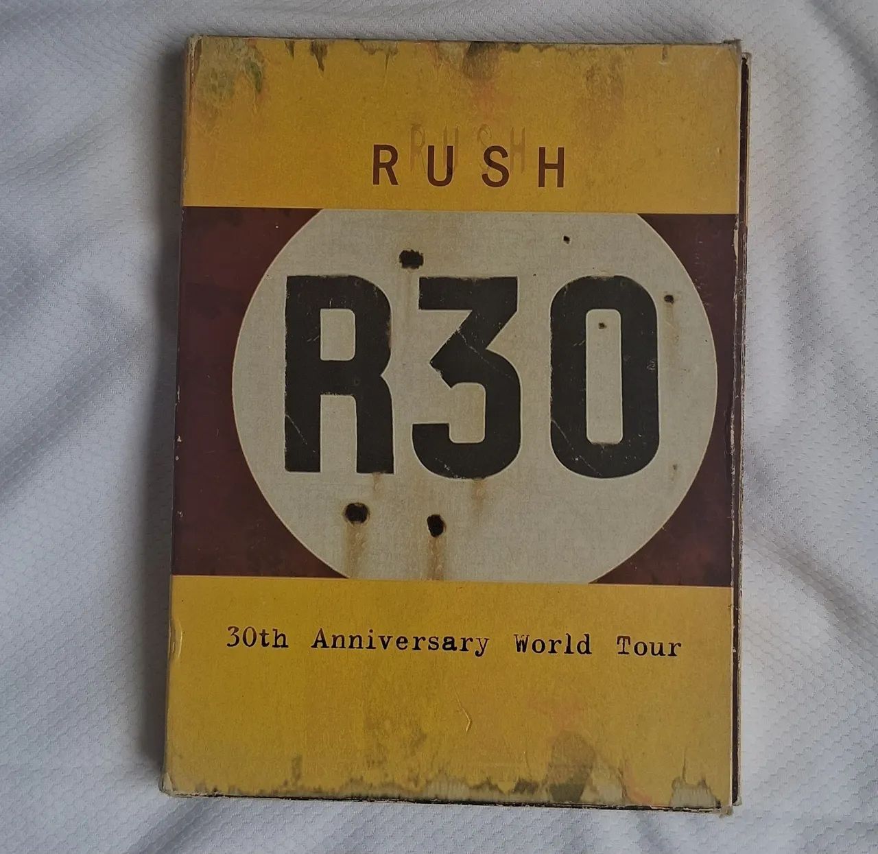 DVD Rush R30 Ao Vivo - Original