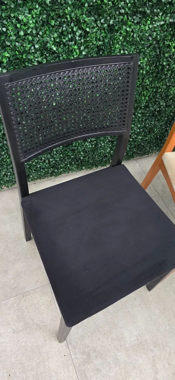 PAR CADEIRA COM PALHINHA BOSSA - Foto 2
