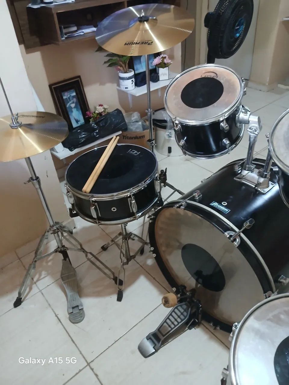 Bateria acústica completa Premium  - Foto 5