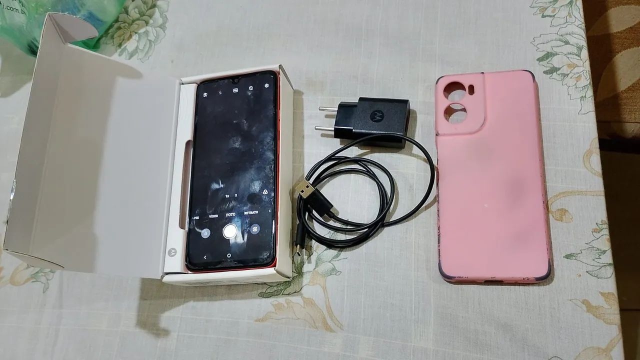 Vendo Moto g06 Laranja - Foto 5