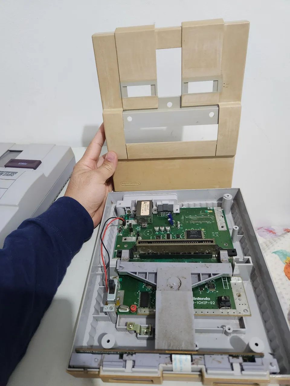 Lote de super nintendo com defeito. - Foto 5