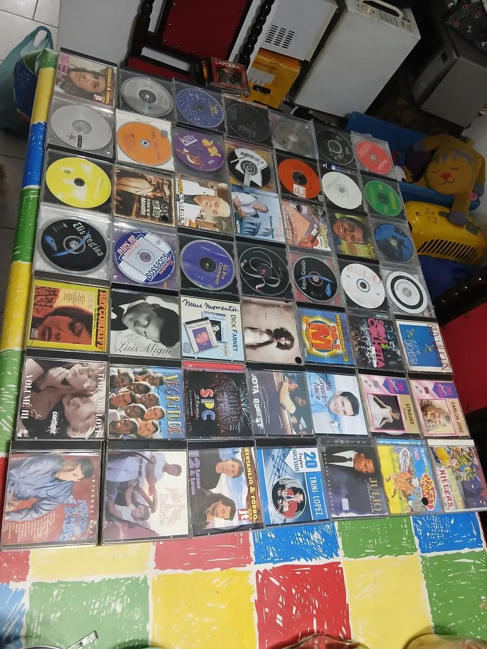 Cd cantores variados lote 213 unidades - Foto 3