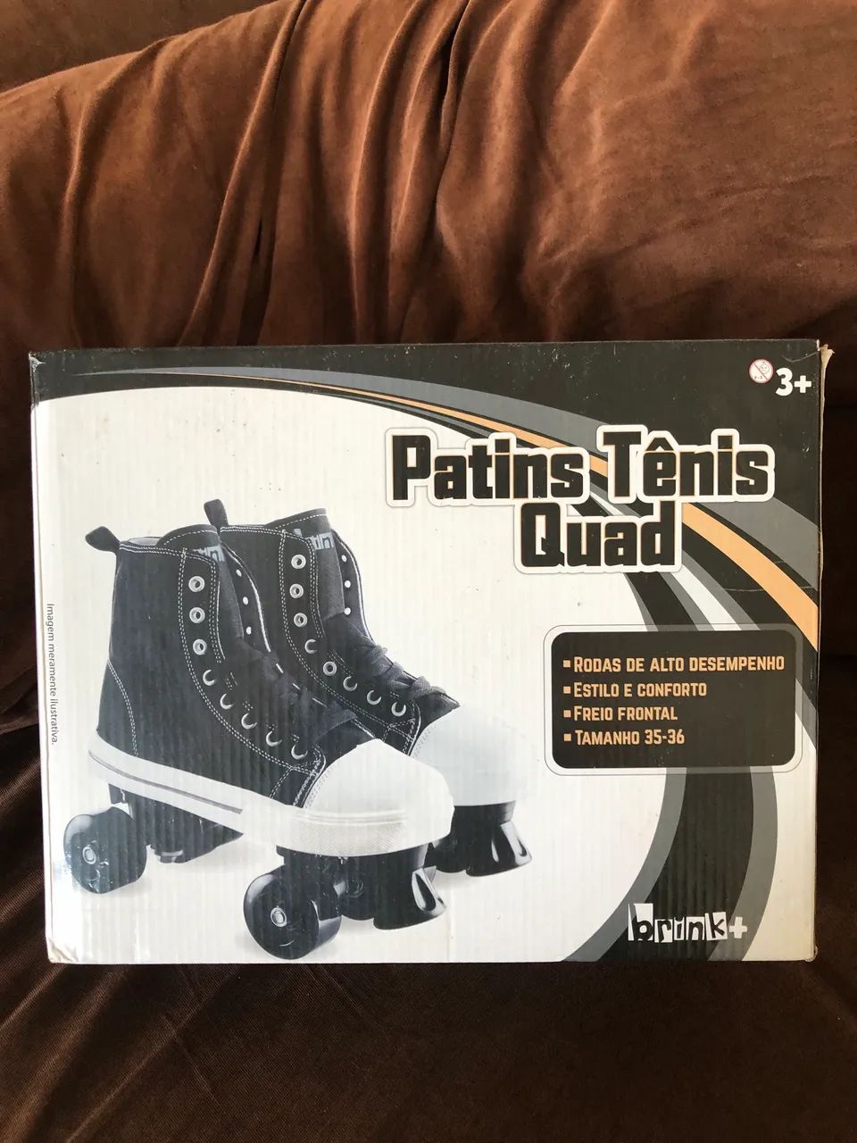 Patins Tênis Quad Unissex 35/36