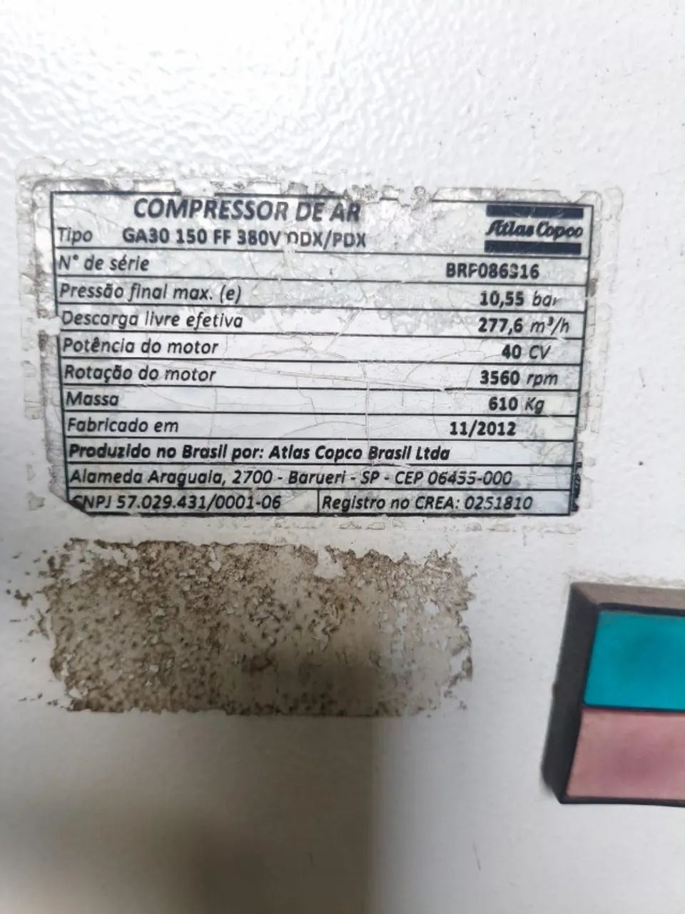 Compressor de Ar Parafuso Industrial ? Linha GA30 - Foto 4