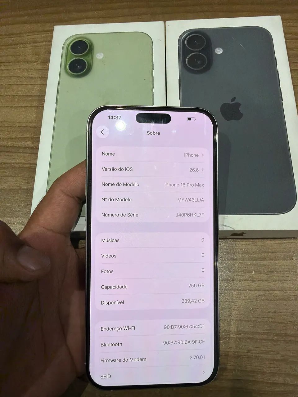 IPHONE 16 PROMAX, OU 17 NORMAL 256 GIGA - Foto 2