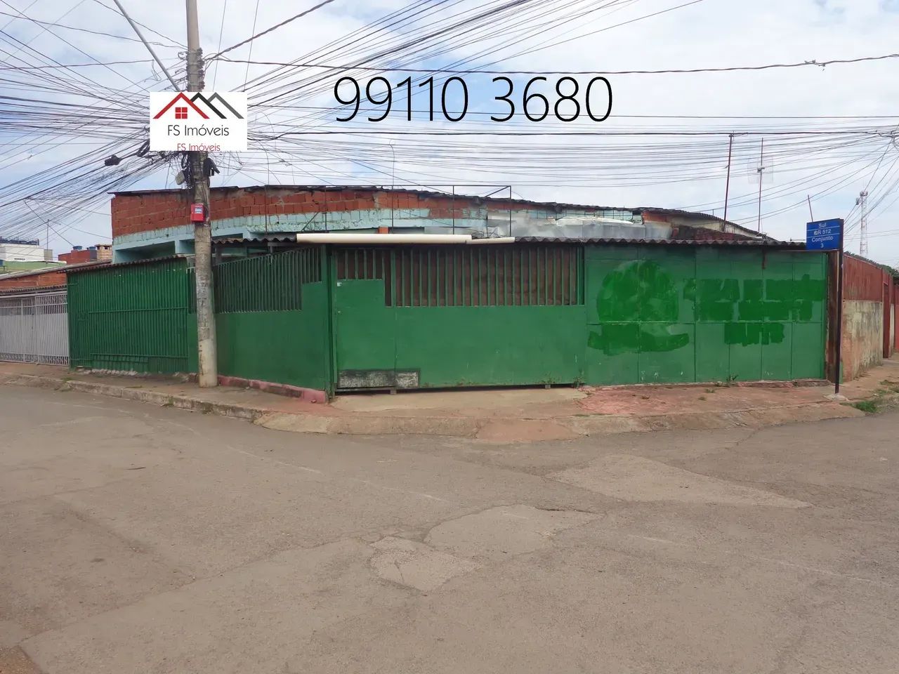 QR 512 Ótimo Lote com Duas Casas com 2 e 3 Quartos em Samambaia Sul - DF