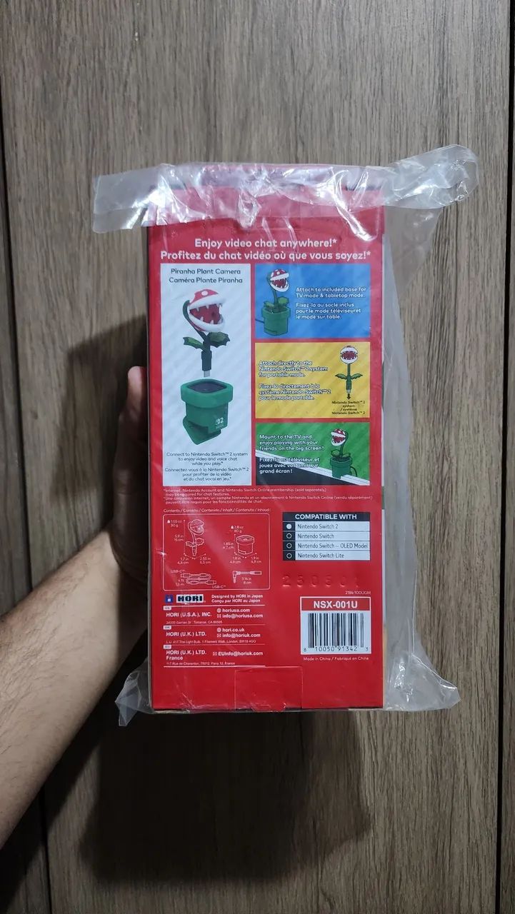Câmera Piranha Plant de Switch 2 - Foto 2
