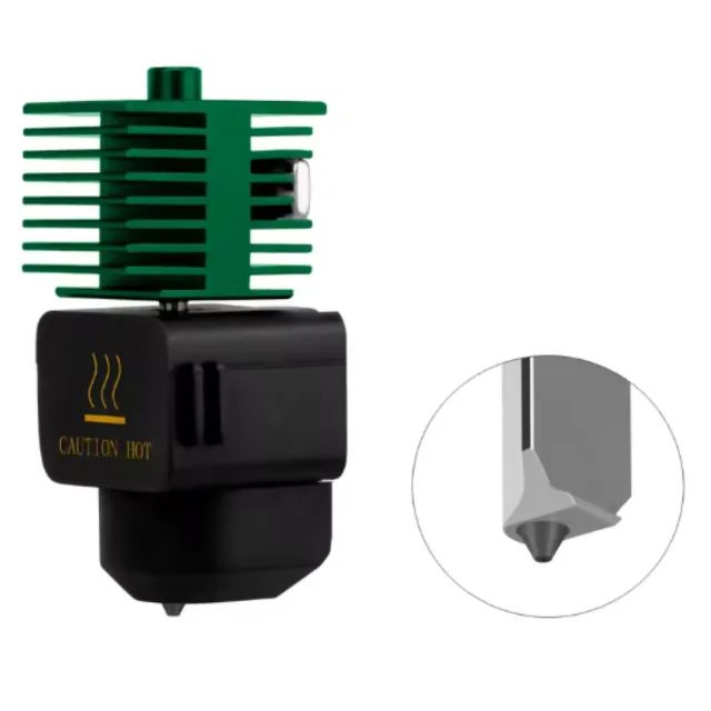 Hotend Sirol Carboneto de Tungstênio Compatível com Bambu Lab A2L A1 A1 Mini 0,4MM - Foto 2