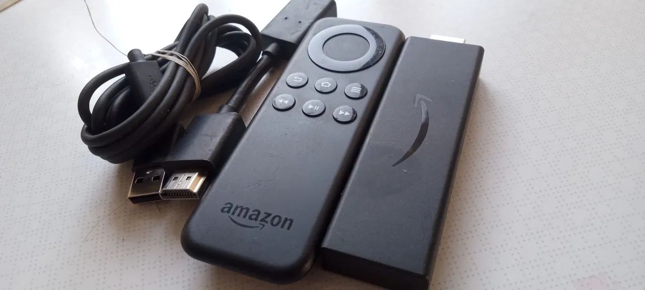 Amazon fire tv Stick  4k original controle cabo  - Foto 3