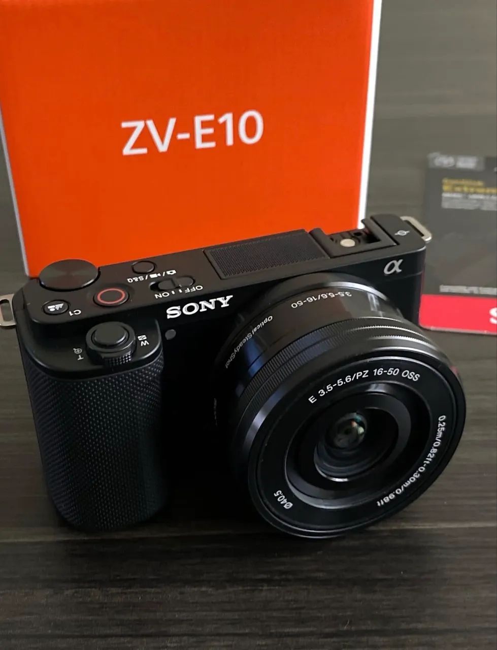 Sony Zve10 + 16-50 (Kit) Nova Frete Grátis  - Foto 5