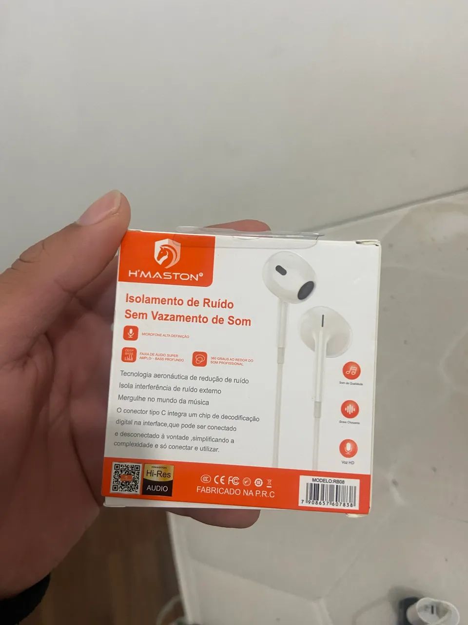 Fone tipo c lacrado - Foto 2