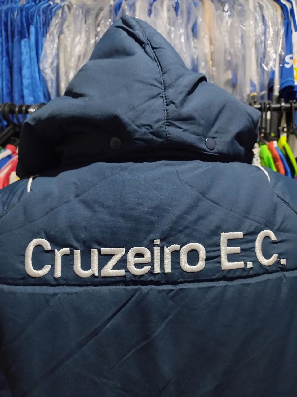 Parka com Capuz Cruzeiro Reebok  - Foto 5