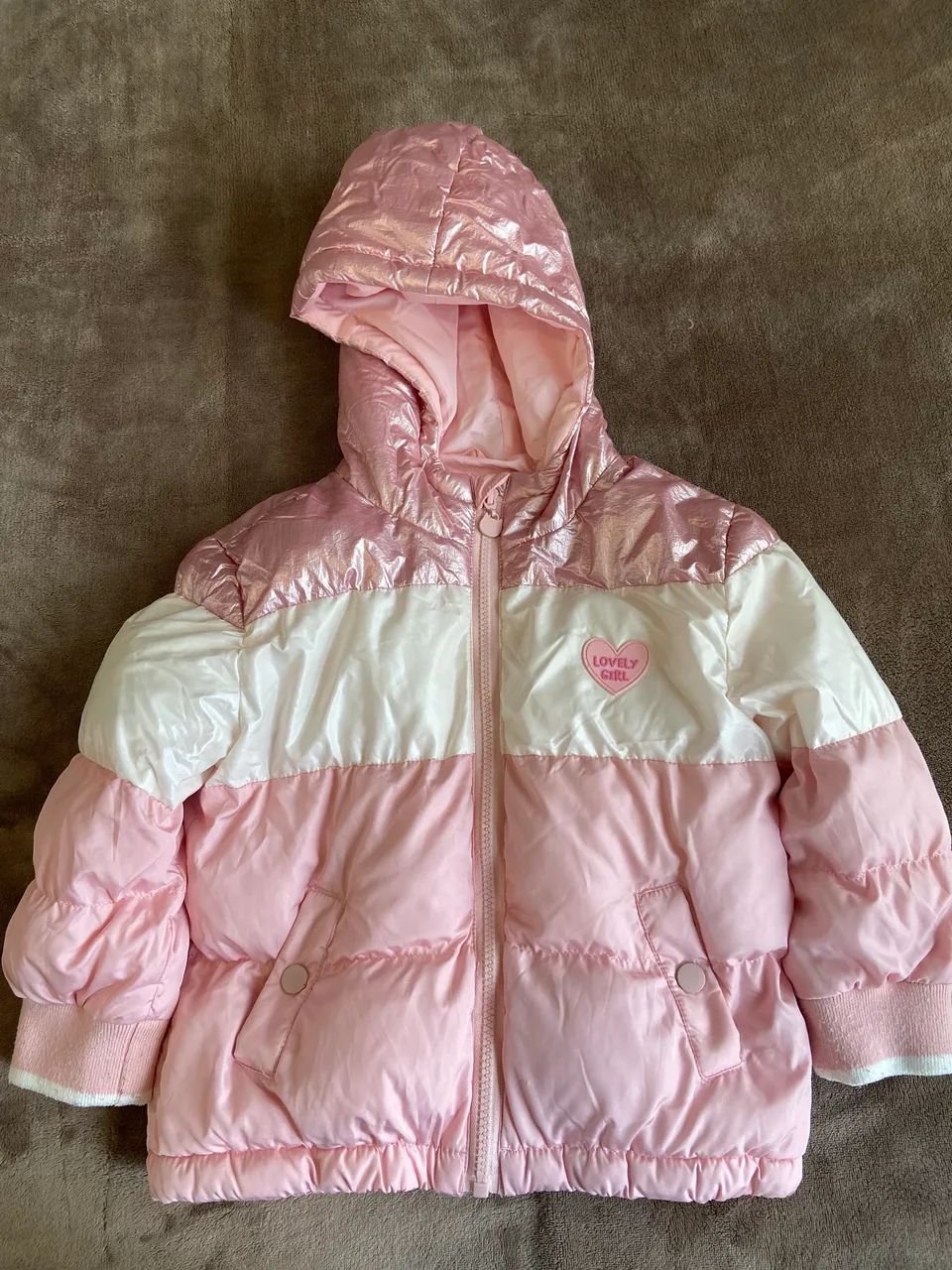 Jaqueta Puffer Intantil tamanho 4 - Foto 2