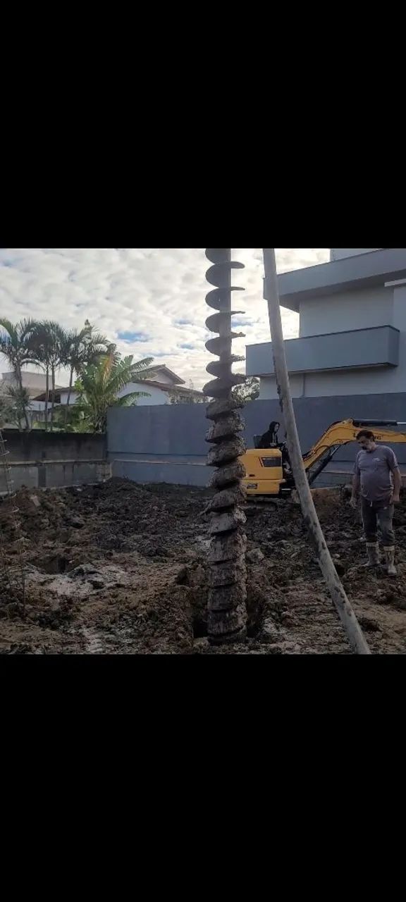 Perfuração com Hélice Contínua | Estacas e Fundações | Bobcat - Foto 5