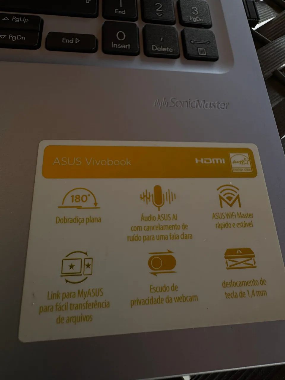 NOTEBOOK - ASUS VIVOBOOK  - Foto 3