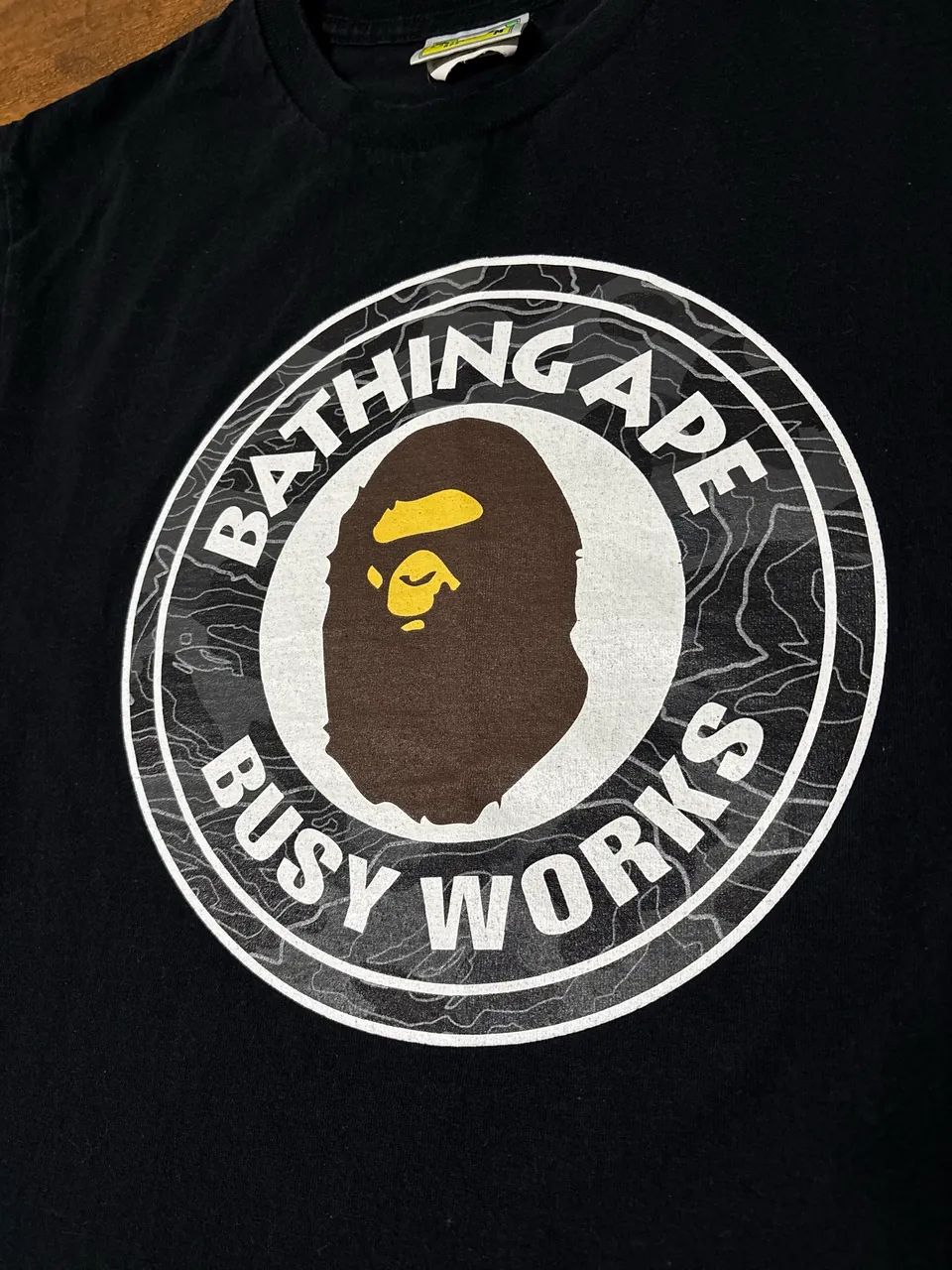 bape layered line camo busy works tee - Foto 2