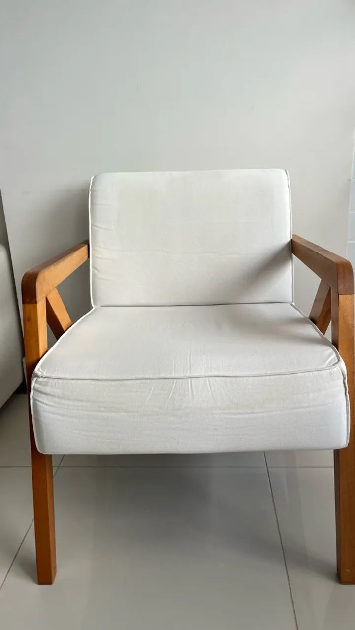 Poltrona elegante para sala ou quarto - Foto 4