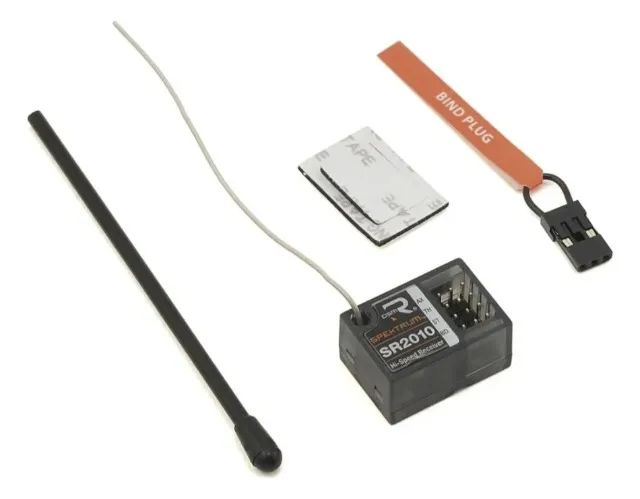 Receptor Spektrum Sr2010 Micro De 2 Canais E 2,4 Ghz Dsmr