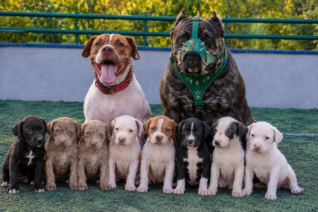 Pitbull cane corso