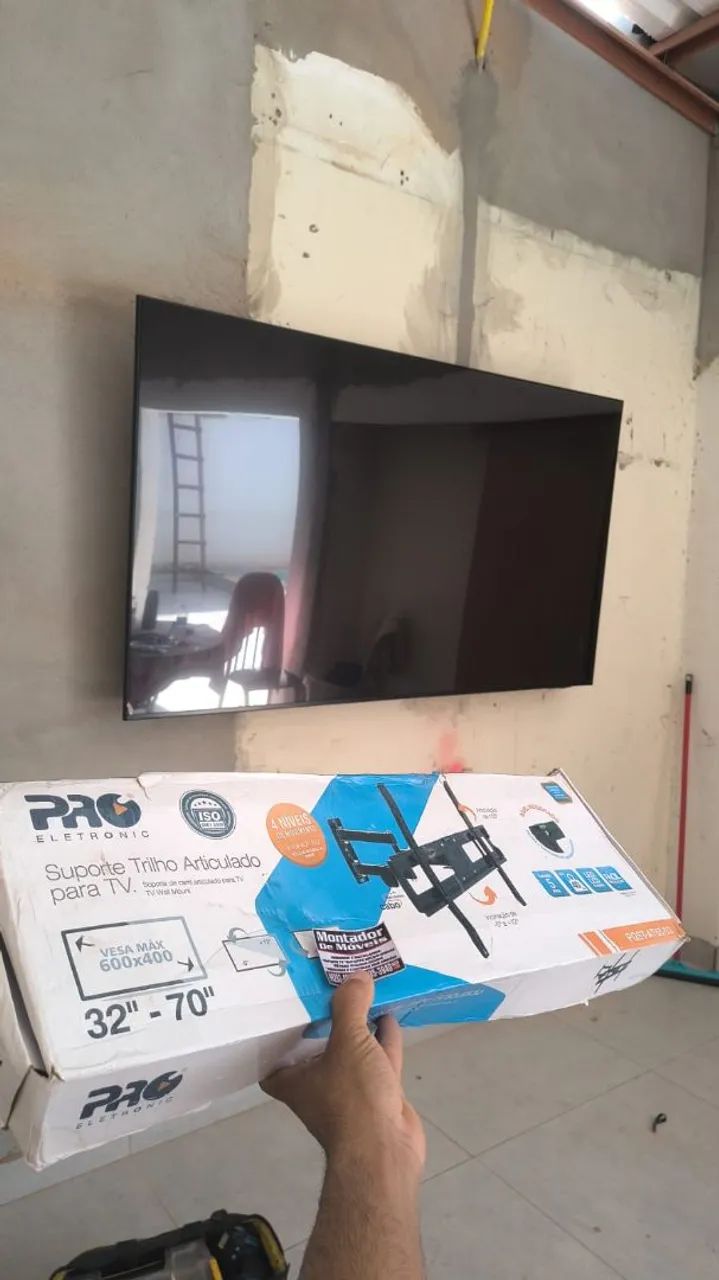Suporte TV tri articulado
