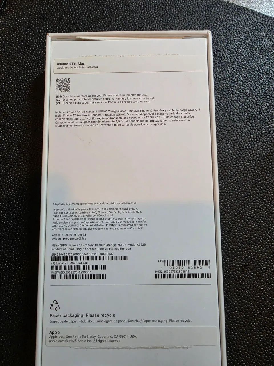 Iphone 17 pro max 256g - Foto 2