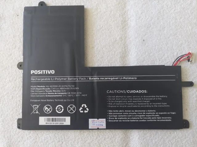 Bateria Notebook Positivo N 1240