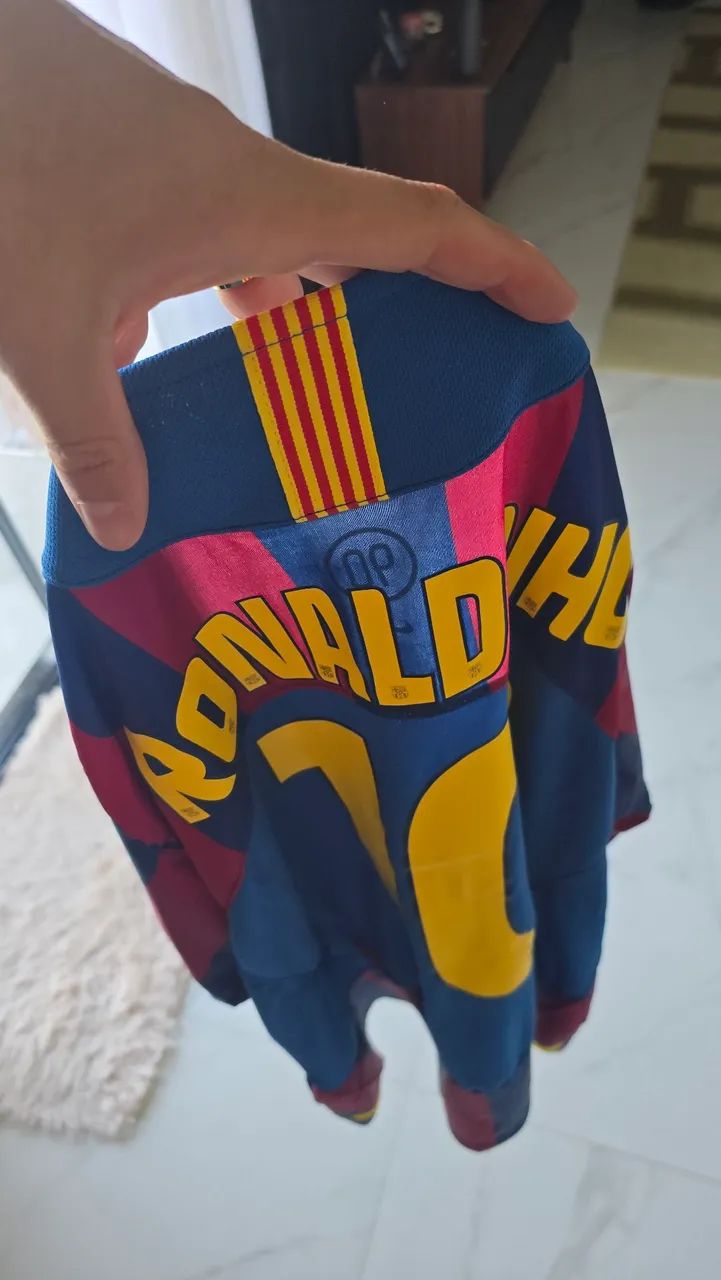 Camisa Retrô Barcelona - Foto 5
