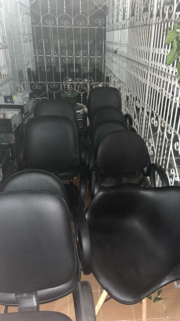 Cadeiras de recepção 