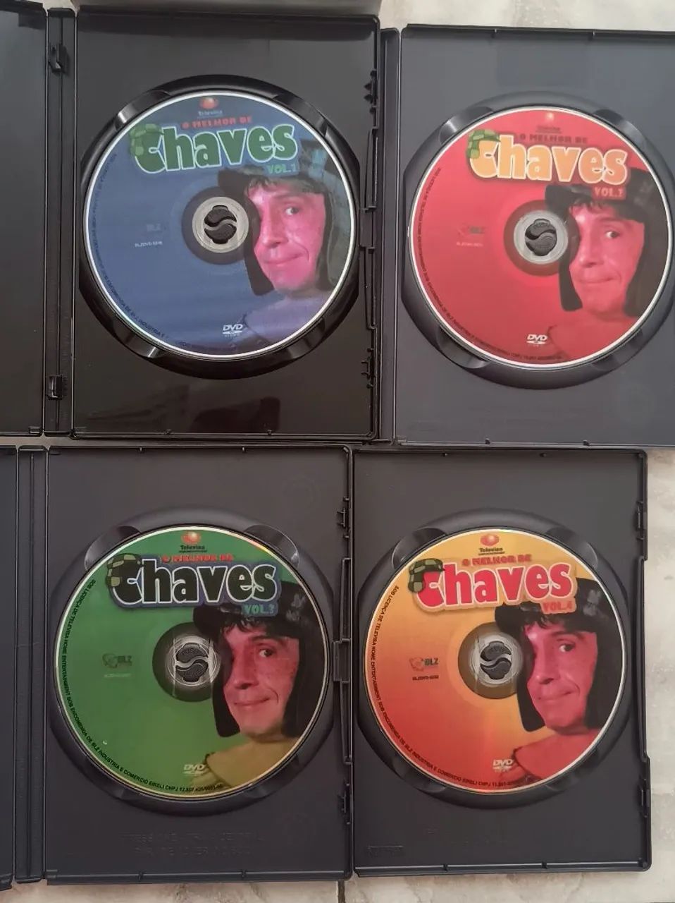 Box de 4 DVDs Originais do Chaves  - Foto 2