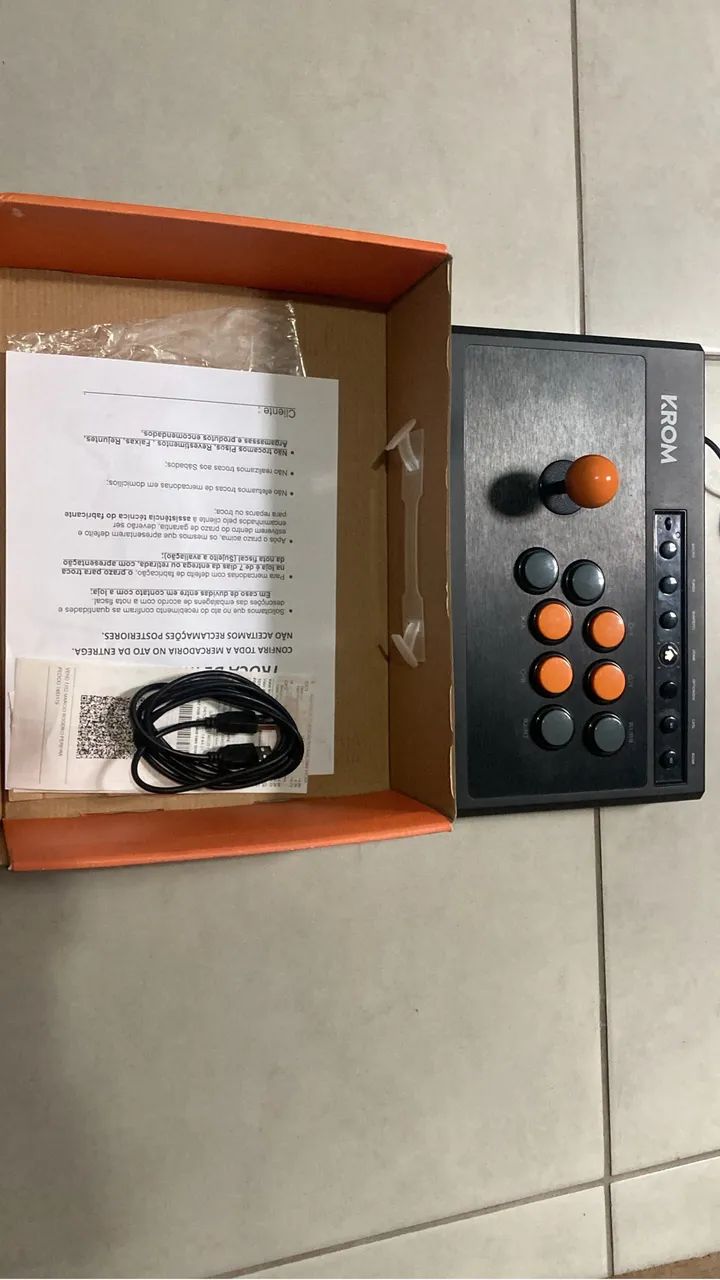 Controle arcade Kumite Krom - Foto 3