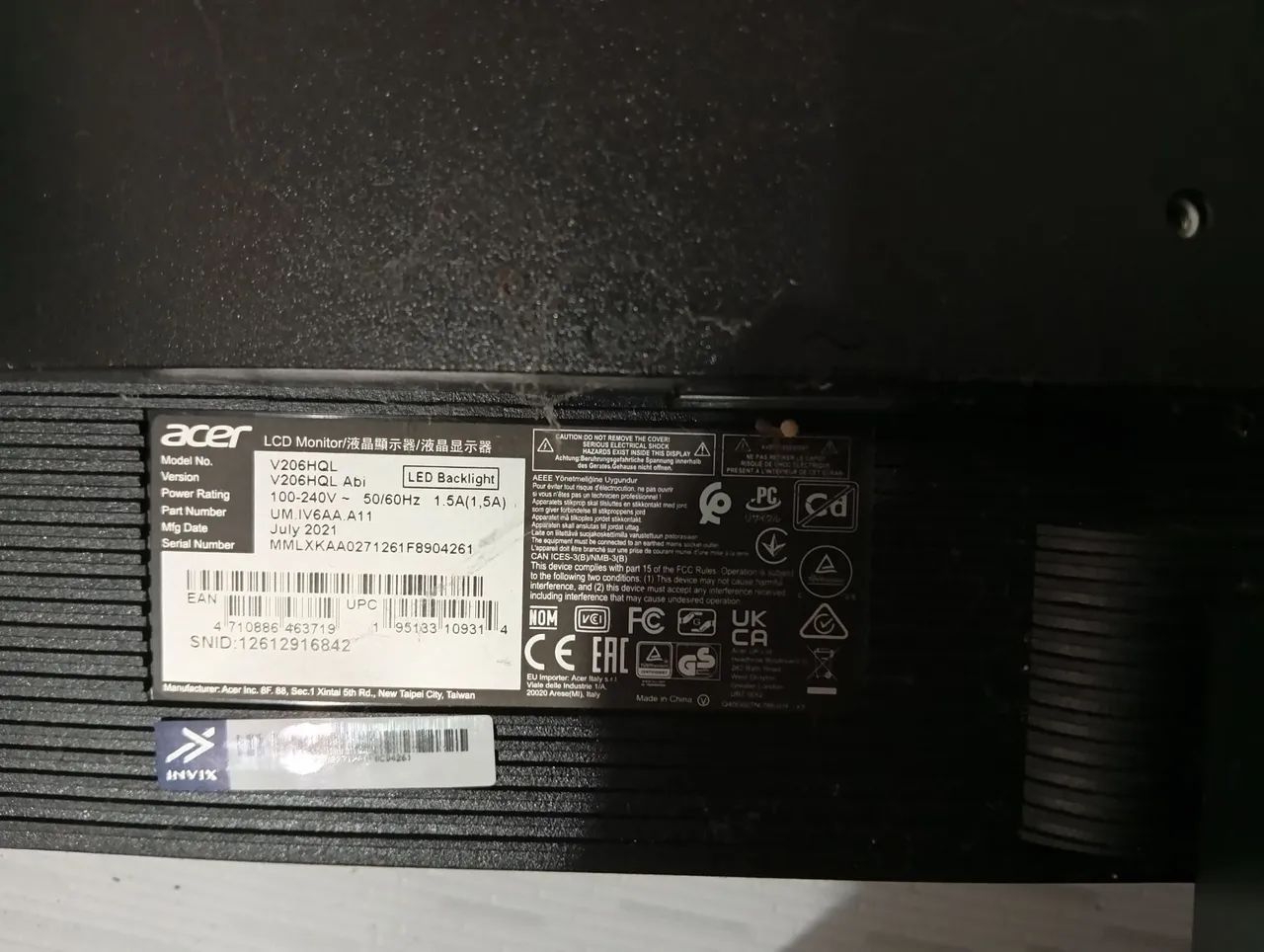 Monitor Acer 20 Polegadas V206HQL - Foto 4