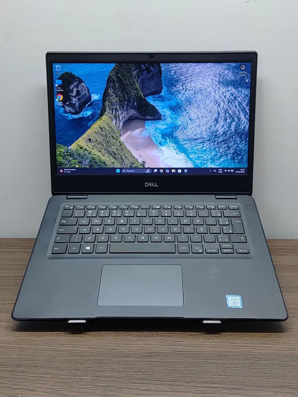 Notebook DELL core i5 8265U com 8gb de ram DDR4 + NVME 256gb ( 3