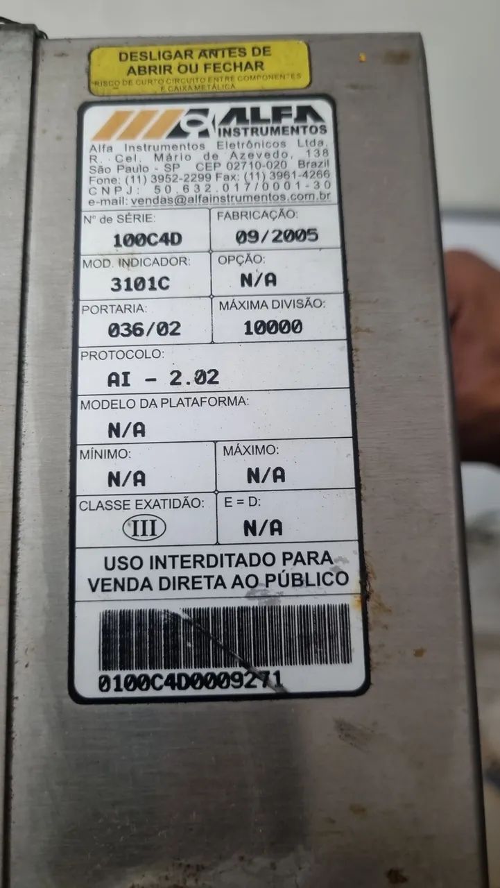 Balança de gancho 10ton - Foto 3