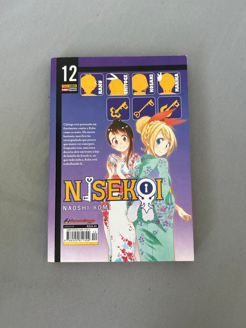 Mangá Nisekoi - VOL 12 - Foto 2