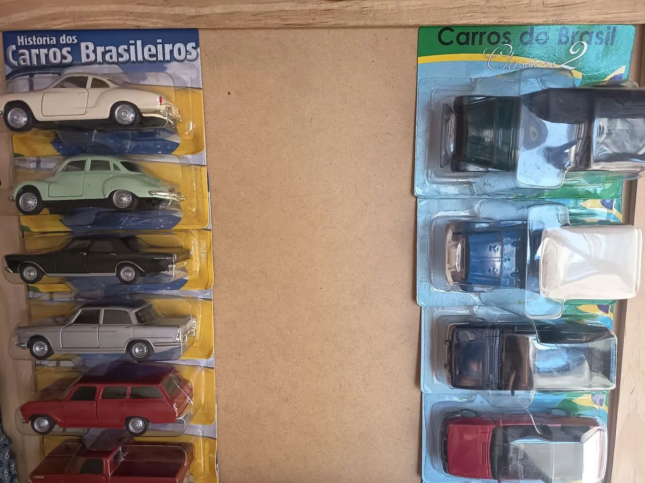 Coleção Miniatura carros<br>Coleção Miniaturas 1:43 - Ma+ Carros do Brasil - Lote Completo - Foto 2