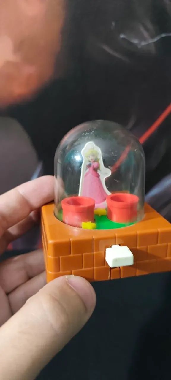 Mini Joguinhos Colecionáveis - Princesa e Pista do Mario - Foto 2