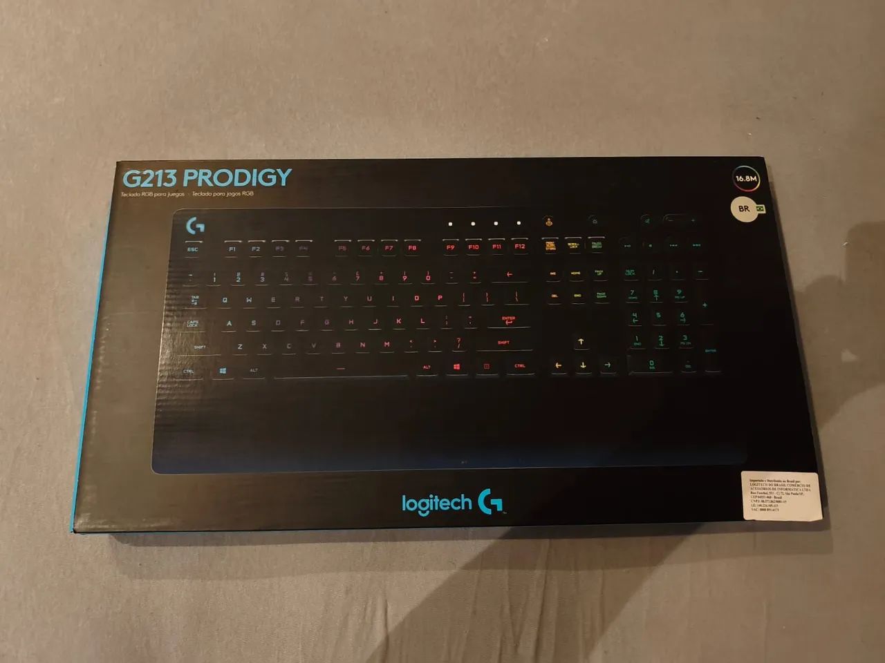 Teclado Gamer Logitech G213 Prodigy ARGB