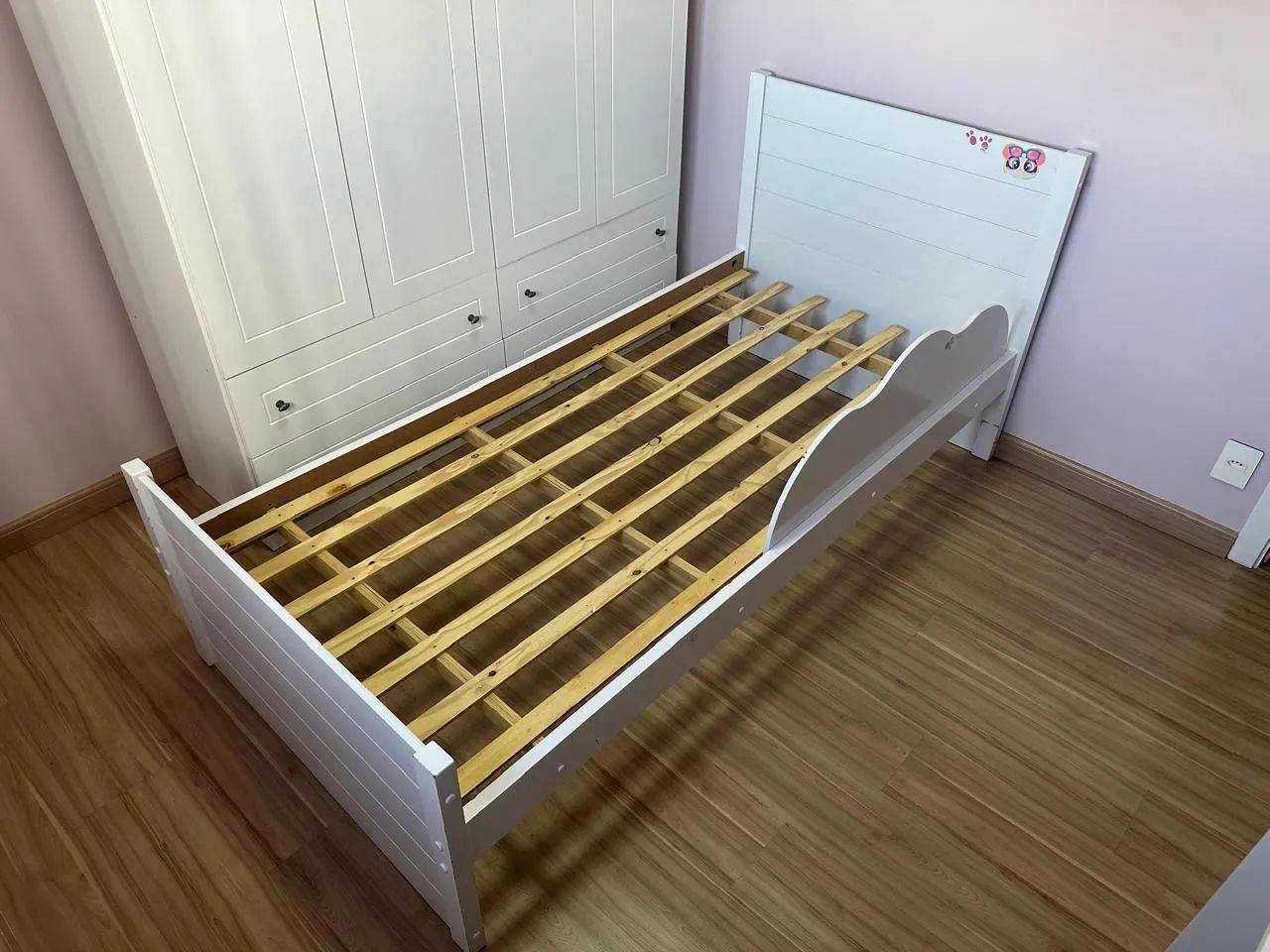 Cama Infantil Nuvem Com Proteção Lateral - Foto 3