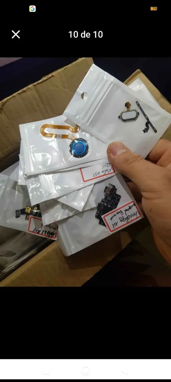 Telas frontais de celular e peças para assistência!