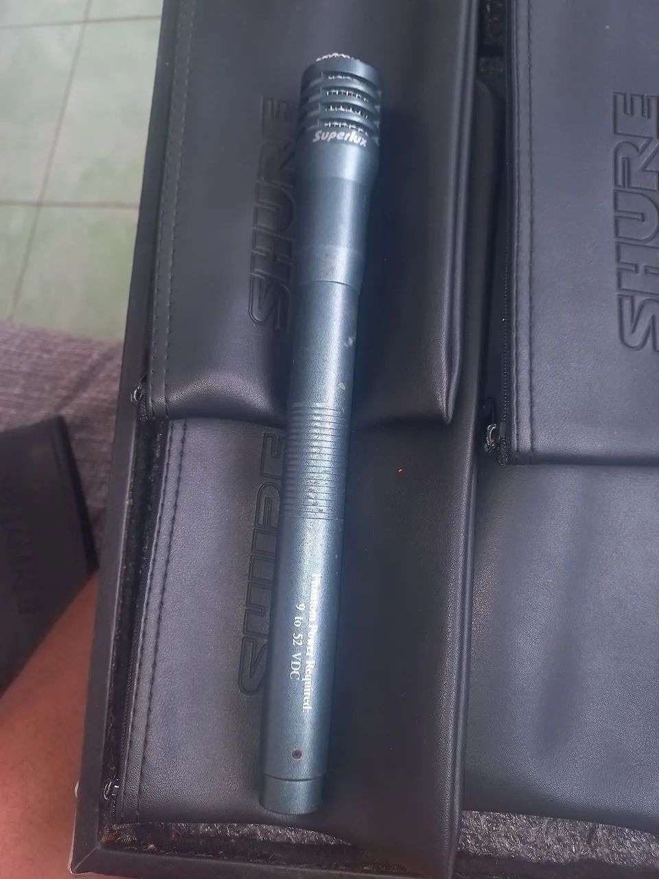 Microfone condensador superlux 52vdc phantom power - Foto 3
