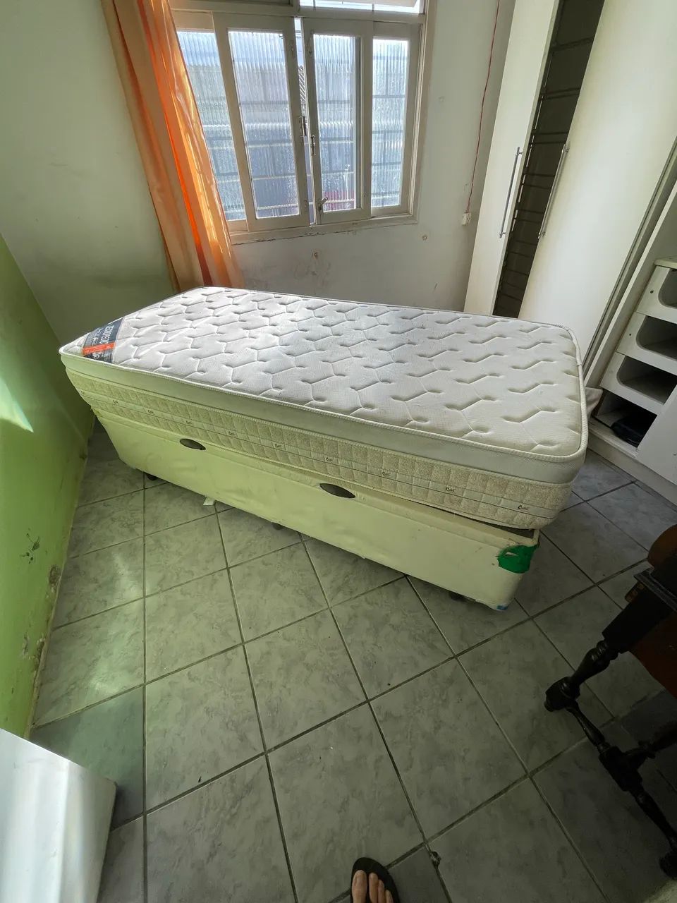 Cama box solteiro 
